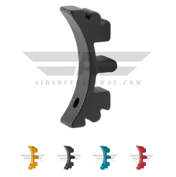 Airsoft Masterpiece Hi-Capa Aluminum Puzzle Trigger Front - Curve Short (GG08-17)