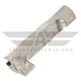 Airsoft Masterpiece Magazine Release Catch - STI Style Stainless Silver - airsoftgateway.com