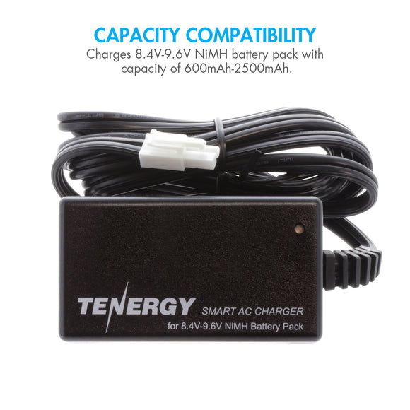 Tenergy 8.4V-9.6V NiMH Battery Smart AC Charger TN026