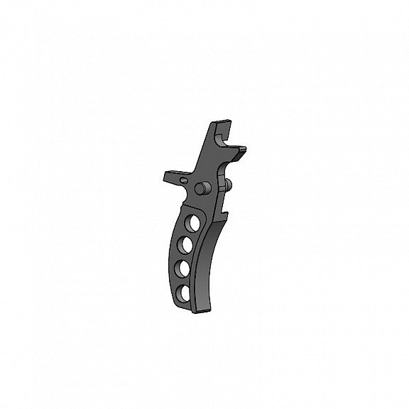 Retro Arms CNC M4 Triggers - Type D - Black - airsoftgateway.com