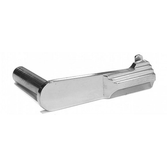 Airsoft Masterpiece Hi-Capa Steel Slide Stop (Type 2 Convex Button) - Silver