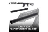 First Factory Tokyo Marui SAIGA 12K Shotgun Short Outer Barrel - Black
