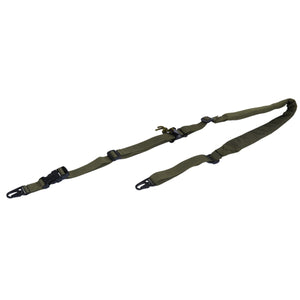 Lancer Tactical Quick Detach 2 Point Padded Sling CA-367GN - OD Green