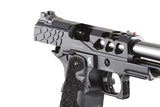 Lancer Tactical Stryk Hi-Capa 4.3 GBB Airsoft Pistol - Black