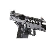 Lancer Tactical Stryk Hi-Capa 5.1 GBB Airsoft Pistol w/Red Dot Mount - Black