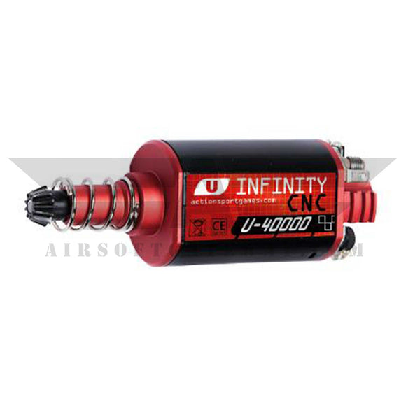 ASG Ultimate Upgrade Motor Infinity 40K Custom Long Axle For Airsoft Rifles - airsoftgateway.com