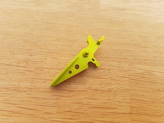 Retro Arms CNC M4 Triggers - Type A - Yellow - airsoftgateway.com