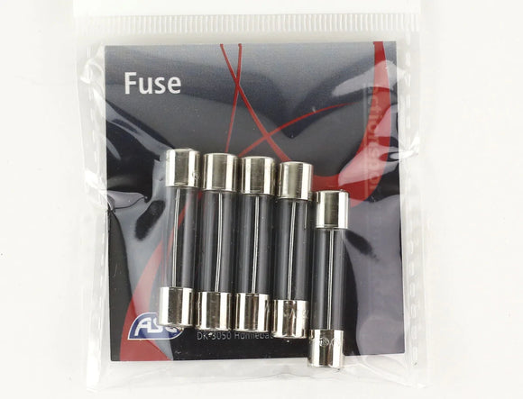 ASG 30 Amp Fuse (Glass Tube) 5 Pack (GG07-06)