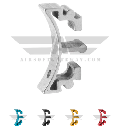 Airsoft Masterpiece Hi-Capa Aluminum Puzzle Trigger Front - Curve Long