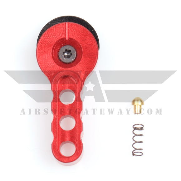 Airsoft M4 AEG CNC Selector Fire Switch - Red - airsoftgateway.com