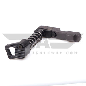 Airsoft M4 AEG Extended Ambidextrous Magazine Release - Black - airsoftgateway.com