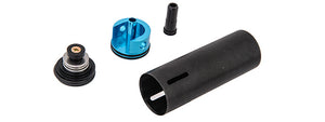 Lonex Enhanced Cylinder Set (M4-A1,M4-RIS,SR-16,M733) - Pom Vent Piston Head - airsoftgateway.com