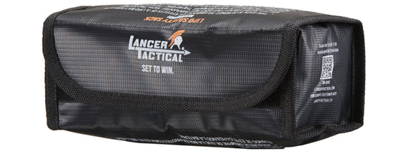 Lancer Tactical LiPo Airsoft Rechargeable Battery Safe Charging Sack - Medium Black (GG05-12)