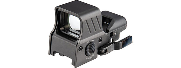 Lancer Tactical 4 Reticle Red/Green Dot Reflex Sight w/QD Mount - Black (GG05-11)