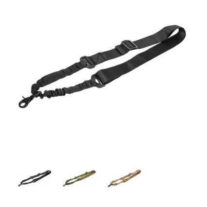 Lancer Tactical Airsoft Single Point Rifle Bungee Sling