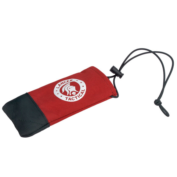 Lancer Tactical Barrel Cover w/Bungee Cord - Red