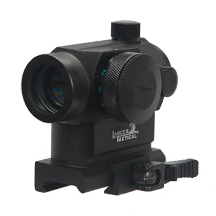 Lancer Tactical Mini Red & Green Dot Sight w/Quick Release Mount (Picatinny) - Black (GG05-06)