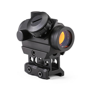 Lancer Tactical Red/Green Dot Reflex Sight w/Riser - Black