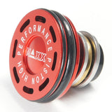 MAXX AEG CNC Aluminum Double O-Ring Ball Bearing Piston Head - Red (GG09-12)