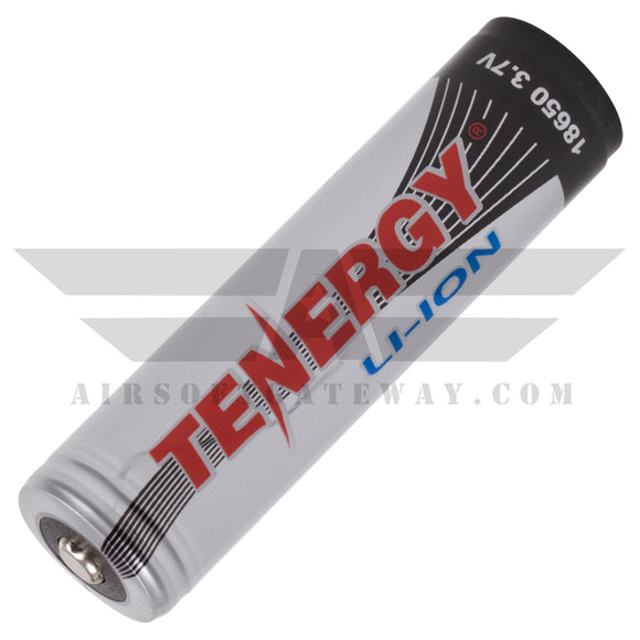Tenergy Li-Ion 18650 3.7v 2600mAH Rechargeable Button Top Battery - airsoftgateway.com