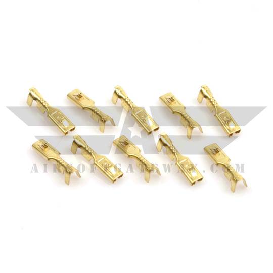 Lonex Gold Motor Connector - 10 Pack - airsoftgateway.com
