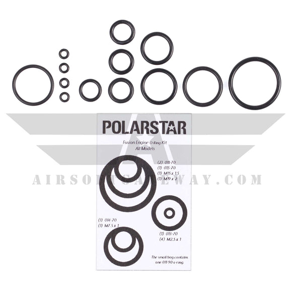Polarstar Complete O-Ring Set for Fusion Engine - airsoftgateway.com