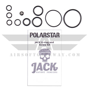 Polarstar Complete O-Ring and Screw Set for JACK - MP7 Excluded - airsoftgateway.com