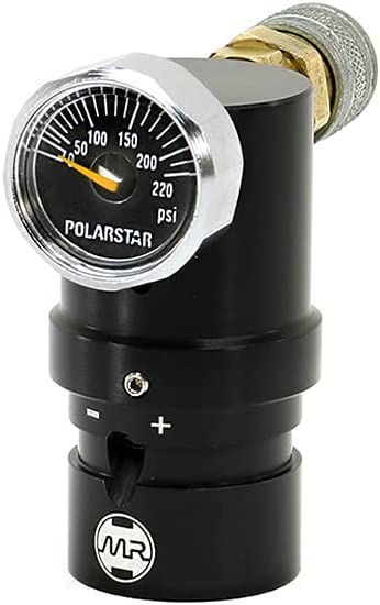 Polarstar Airsoft HPA MR Micro Regulator Gen2 - Black