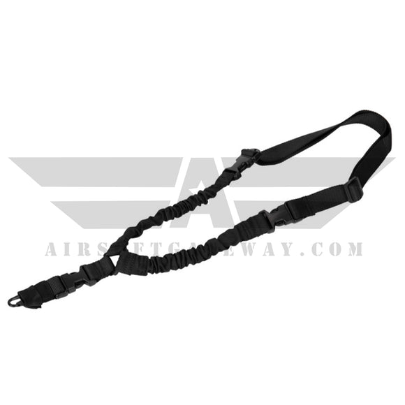 Lancer Tactical Single Point Tactical Sling Black - airsoftgateway.com