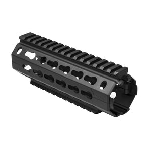 VISM AEG Airsoft AR15 Keymod Handguard (Carbine Length) 6.5 Inch - Black