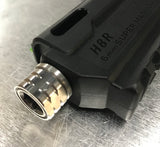 SCS Pistol Outer Barrel Adapter - Elite Force H8R Broach to Negative 14mm - airsoftgateway.com
