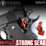 Nineball Enhanced Hammer Sear for Tokyo Marui Hi-CAPA - Red - airsoftgateway.com